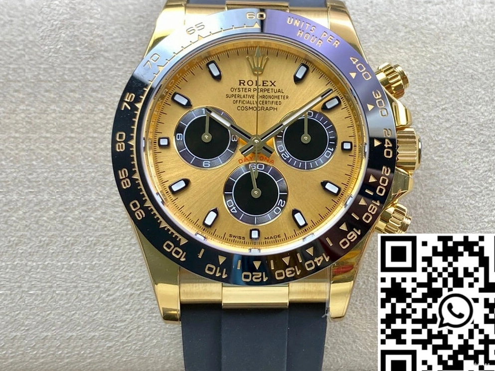 BT Factory Rolex Yellow M116518LN-0048 Daytona Gold 0824